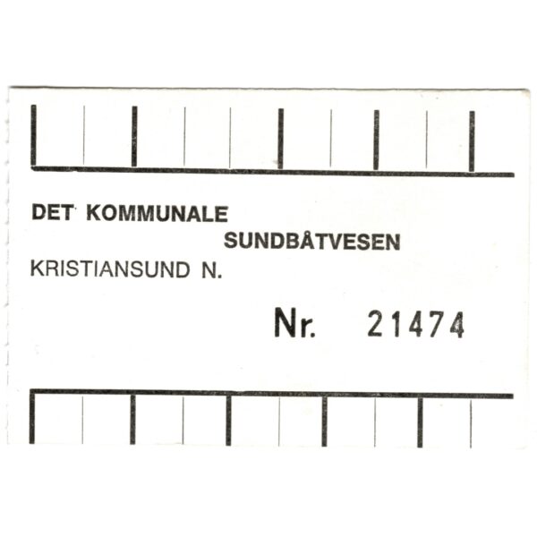Kristiansund K. Sundbåtvesen (KKS) - Bilde 28