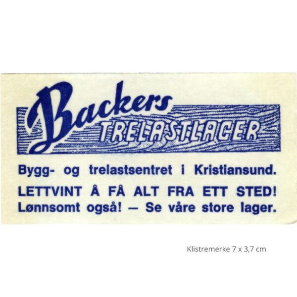 Backers Trelastlager AS - Bilde 2