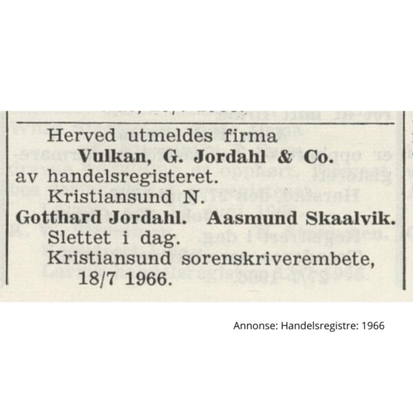 Vulkan - Gotthard Jordahl & Co - Bilde 6