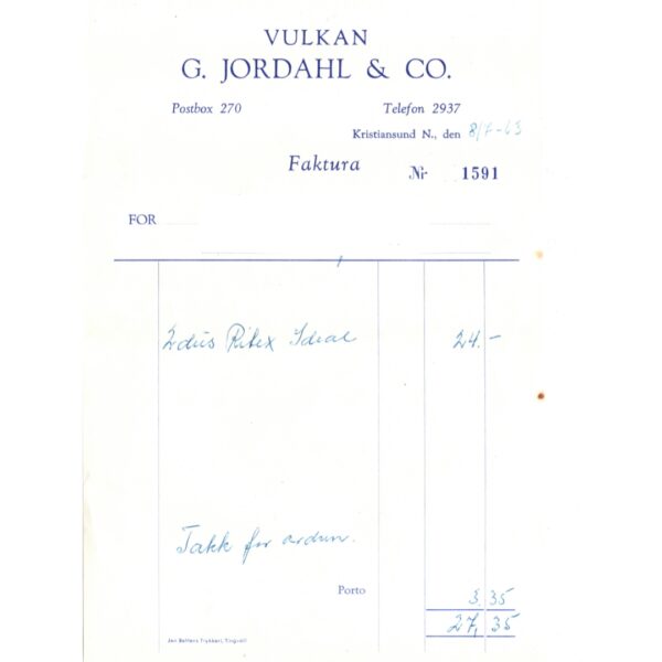 Vulkan - Gotthard Jordahl & Co - Bilde 5